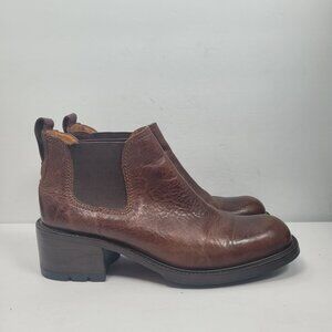 Cole Haan Women's Brown Leather Ankle Boots F5944 US Size 10B